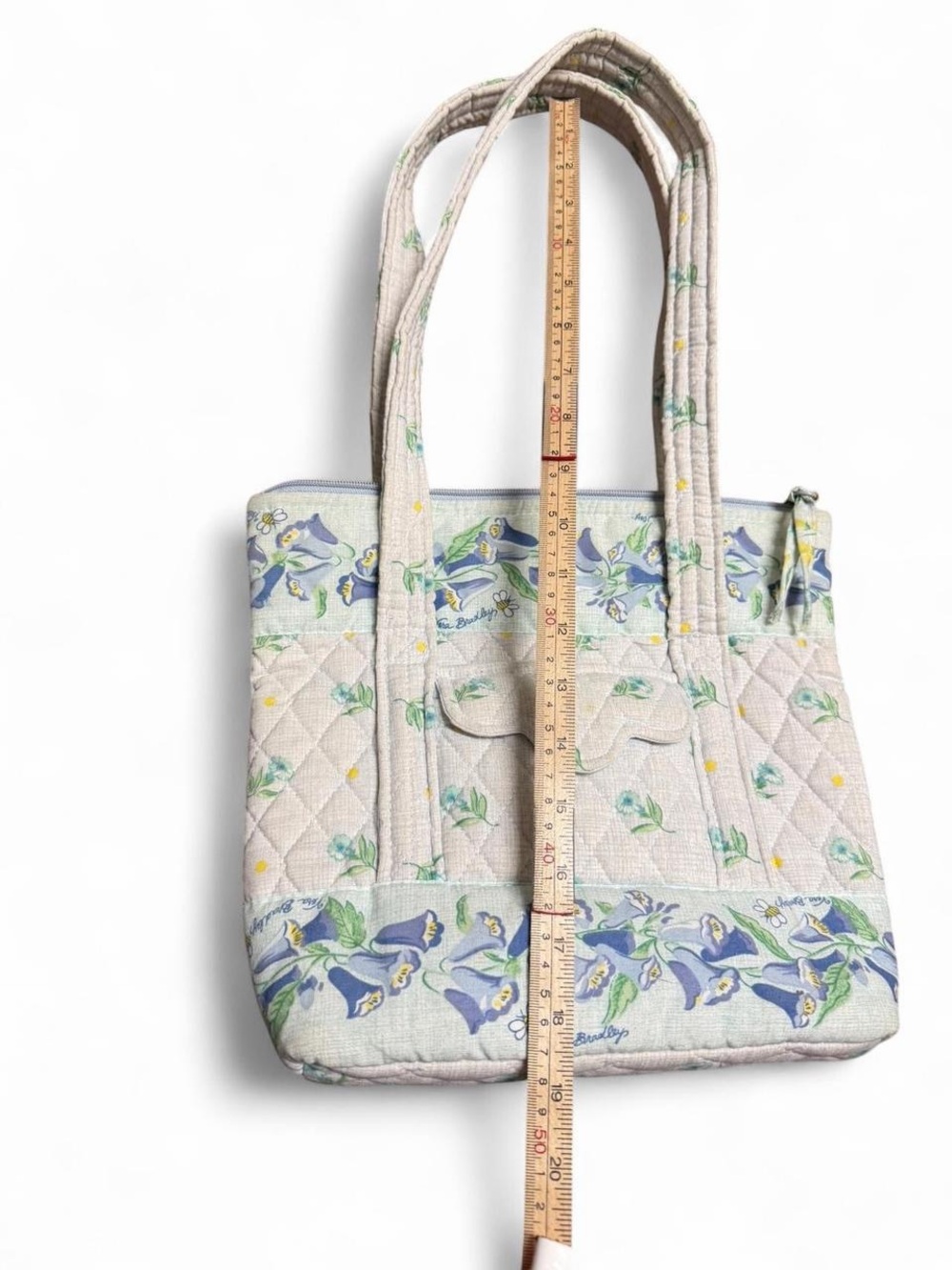 Rare Vintage Vera Bradley Watercolor Tote - Picture 6 of 6